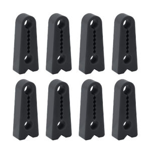 8PCS Universal Car Door Lock Shock Absorber Buffer Damping Shock Protector Car Door Latch Shock Absorption Pad