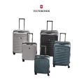 Victorinox กระเป๋าเดินทาง กระเป๋าเดินทางล้อลาก กระเป๋าเดินทางลาก 4 ล้อคู่ ล้อหมุน 360 องศา AIROX ADVANCED , Frequent Flyer Carry-On 21" , Medium 27" , Large 29" , Hardside ( 65313 , 6125 ). 