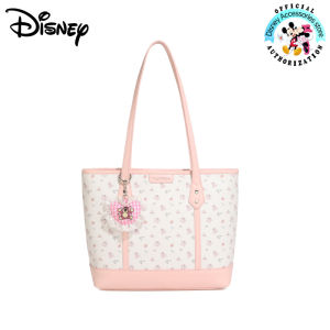 Disney Dâu Túi Đeo Vai hình gấu túi xách túi đeo chéo hồng trắng