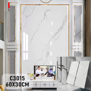 Wallpaper dinding VINYL Marble 30x60cm Lantai Vinyl Marbel Granit Stiker Cabinet Marbel Motif Marmer 10 pcs