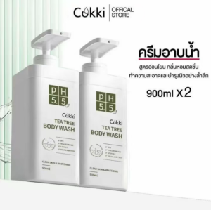 [แพ็คคู่] 900มลX2 ชิ้น แชมพูลดผมร่วง+ ครีมอาบน้ำ Shampoo + Shower Gel