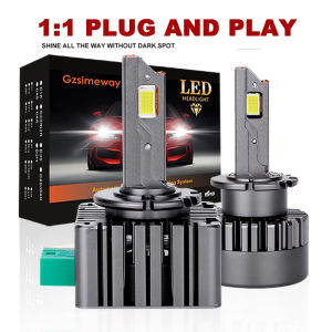 Gzsimeway D1S D3S LED Car Headlights 1:1 HID D2S D4S D5S D8S D1R Xenon 6000K Canbus LED Bulbs Auto Lamp 90000LM 70W Turbo Light Plug&Play