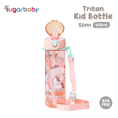 Sugar Baby Tritan Kid Bottle Slim 600mL BPA Free Botol Minum Anak