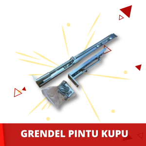 GRENDEL PINTU 2 / GRENDEL TANAM PINTU KUPU TARUNG / GRENDEL TANAM PINTU ALUMINIUM