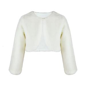 Phù Dâu tippet trẻ em áo choàng ấm bé outwear khăn choàng phụ kiện mùa đông cho buổi tối lạnh