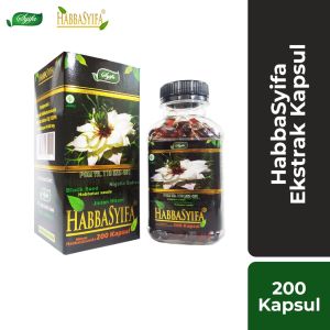 Habbasyifa Oil 200 Kpsl | Minyak Habbatussauda Habbasyifa Serbuk - Habbats Murni Jinten Hitam