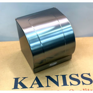 Hộp Đựng Giấy Vệ Sinh Hộp giấy Bằng INOX 304 KANISS mạ xám gắn tường trong nhà tắm KHÔNG VÀO NƯỚC