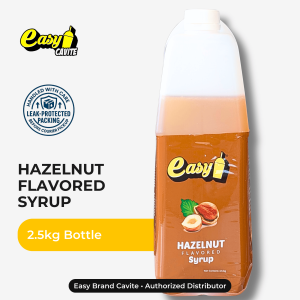Easy Brand Hazelnut Syrup 2.5kg - Nutty Flavor for Coffee Latte Milk Tea & Frappe[On Hand/Fast Ship]