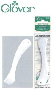 ที่กริดผ้า ที่กรีดแนวตะเข็บ ไม้กรีดผ้า แท่งพลาสติกสําหรับกรีดผ้าให้เป็นรอย สําหรับงาน Applique จาก Clover