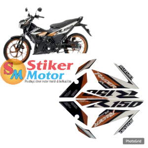 sticker striping body motor suzuki raider r150 2024 se standart fullset