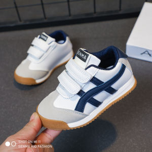 SENMA White Shoes For Kids Boys Rubber Shoes Korean Sneakers Lightweight Baby Shoes 1 To 6 Years Old