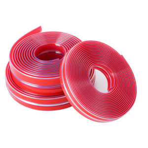แถบป้องกันการชนโปร่งใส PVC มองไม่เห็นอเนกประสงค์สำหรับใช้ในครัวเรือน แถบป้องกันขอบประตูหน้าต่างตู้ แถบป้องกันการกระแทก