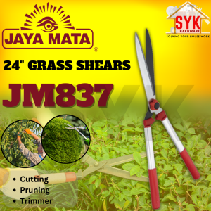 SYK Jaya Mata JM837 24 Inch Grass Shears Hedge Trimmer Gardening Scissor Grass Cutter Gutting Rumput