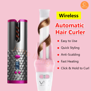 💖Christmas Gift💖2025 NEW Premium Quality Auto Wireless Portable Ceramic Hair Curler USB Hair Straightener