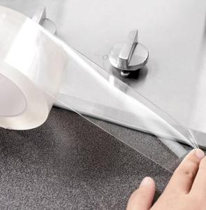 Home Kitchen Sink Gap Waterproof Mold Strong Self-adhesive Transparent Tape Bathroom Gap Self-adhesive Water Seal Tool