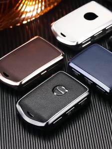 Suitable for Volvo keys XC90 S90 XC40 New XC60 S60 Aluminum alloy full-cover key case with buckle