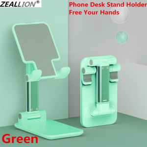 Zeallion Adjustable Desktop Phone Bracket Folding Portable Telescopic Tablet Mobile Phone Stand Holder [Ready in Stock]