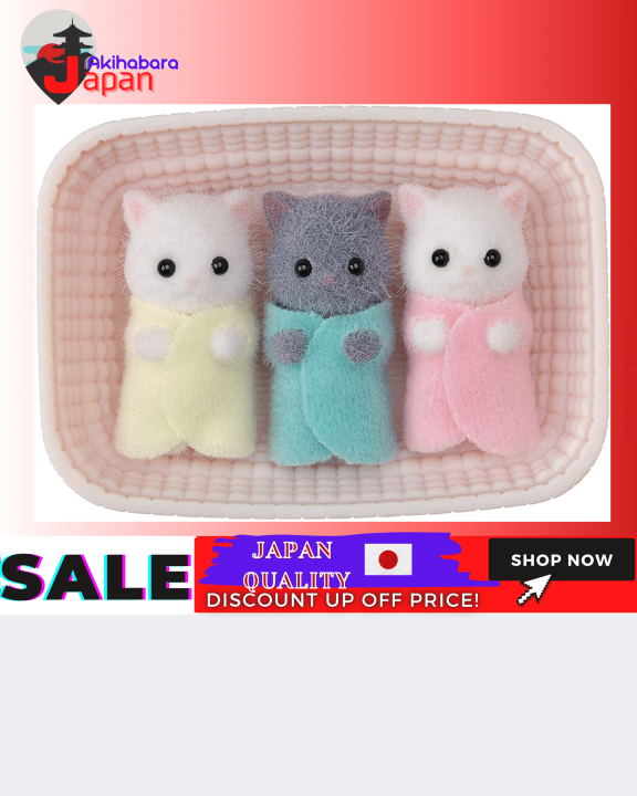 [ 100% Japan Import Original ] EPOCH Sylvanian Families doll Persian cat Mitsugo-chan Ni-109 EPOCH Sylvanian Families 娃娃波斯猫 Mitsugo-chan Ni-109