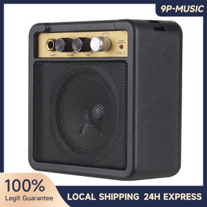 Guitar Amp Small Speaker Black 5W With Back Clip Speaker Guitar Accessories For Acoustic Electric Guitar Accessories Part