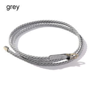 POPULAR X Girls Sweater Candy Color Adjustable Belt Dress Strap Thin Skinny Waistband Faux Leather Belts