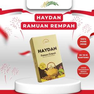 Teh Detox | Teh Celup Rempah | JSR | Imunitas | Ramuan Rempah Haydan