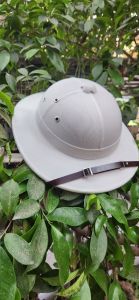 Mũ trắng rộng vành cốt phíp mũ bác hồ thập niên 50