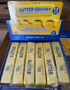 Squeeze Cheese Toy Hand Relaxation Banana Stick Squishy Toy Soft Slow Rising Stress Relief Relaxing Slow Rebound Kids Student Gift TY14/31