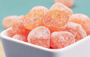 Camilan buah kering 100g kumquat camilan buah kering kumquat kering halal alami tanpa aditif kaya vitamin C camilan buah halal