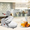 Ice Crusher Electric Heavy Duty Double Blade Ice Crusher Machine Stainless for Scramble Automatic Ice Shaver Machine Electric Commercial High Power Ice Smasher Machine Portable. 