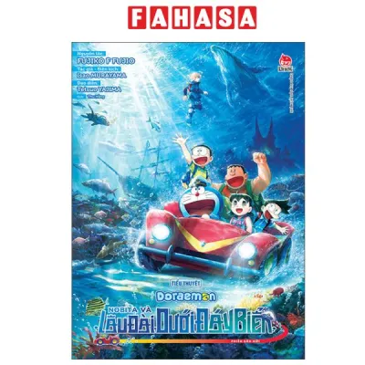 Fahasa - Sách - Doraemon - Tiểu Thuyết - Nobita Và Lâu Đài Dưới Đáy Biển - Phiên Bản Mới