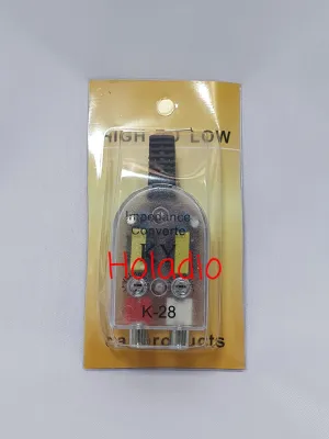 HIGH TO LOW AUDIO CONVERTER RCA