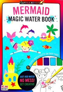 Coloring Magic Water Posters: MERMAID สมุดระบายสี สีน้ำ สำหรับเด็ก