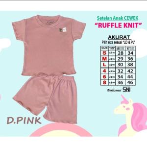 Setelan Knit Kelfi / Kelfi Baju Setelan Anak Cewek / Stelan Usia 0-12 bulan / 1-2 tahun / 2-3 tahun / 3-4 tahun / 5-6 tahun 7-8 tahun  Yura Edition Bahan adem dan Lembut Bisa COD
