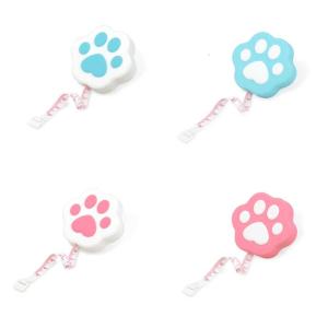 Phim hoạt hình di động cơ thể thước dây đáng yêu Kitten Paw giống như thước dây với khóa pin/push button Mini thước dây