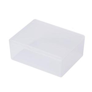 Rectangular Plastic Clear Storage Box Beads Collection Container Organiz