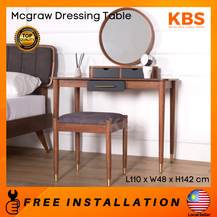 (FREE Installation+Shipping) KBS Mcgraw Solid Wood Dressing