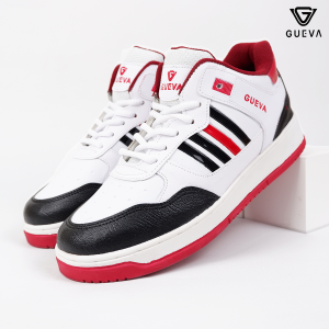 GUEVA - Sepatu Sneaker Pria 057 | Sepatu Keren Cowo Casual Anti Slip Anti Licin Bisa COD