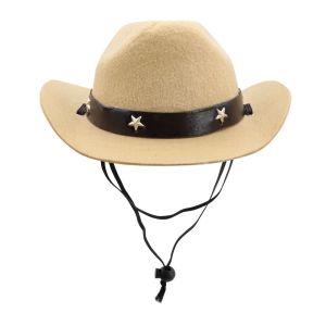 SDFSF Funny Kitten Adorable Birthday Party Pet Products Cat Costumes Halloween Decoration Western Cowboy Cowboy Hat Pet Supplies Cat Cowboy Hat Dog Hat Dog Costume