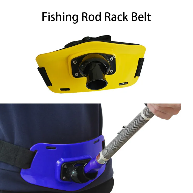 Fishing Rod Holder Belly Top Blue ABS Boat Fishing Gear
