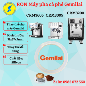 Ron Máy Pha Cà Phê Gemilai - Gioăng Thay Thế dùng cho Gemilai 3005E/ 3200/ 3605