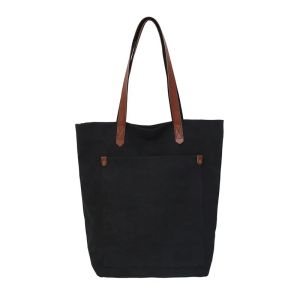 Túi đeo vai phong cách retro nam thời trang cá tính Tote Túi xách sức chứa lớn đi học cho sinh viên túi đa năng nam túi vải