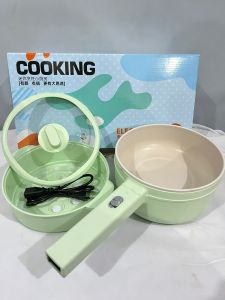 Panci Listrik Serbaguna 2L Kompor Listrik Panci Listrik Asrama Perjalanan Bisnis