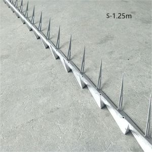 1.25m Kawat Wall Spike Anti Maling Panjat Pagar Kawat Duri Setajam Silet Untuk Anti Maling Panjat Pagar