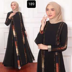 gamis abaya arab turkey long dress jubbah z black jersey ceruty babydoll umroh hitam bordir mute payet swarosky