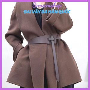Dây đai nịt váy áo khoác kiểu Hàn Quốc tiểu thư ĐV007 - Đai váy nữ da sang nịt áo khoác blazer vest dạ chảnh