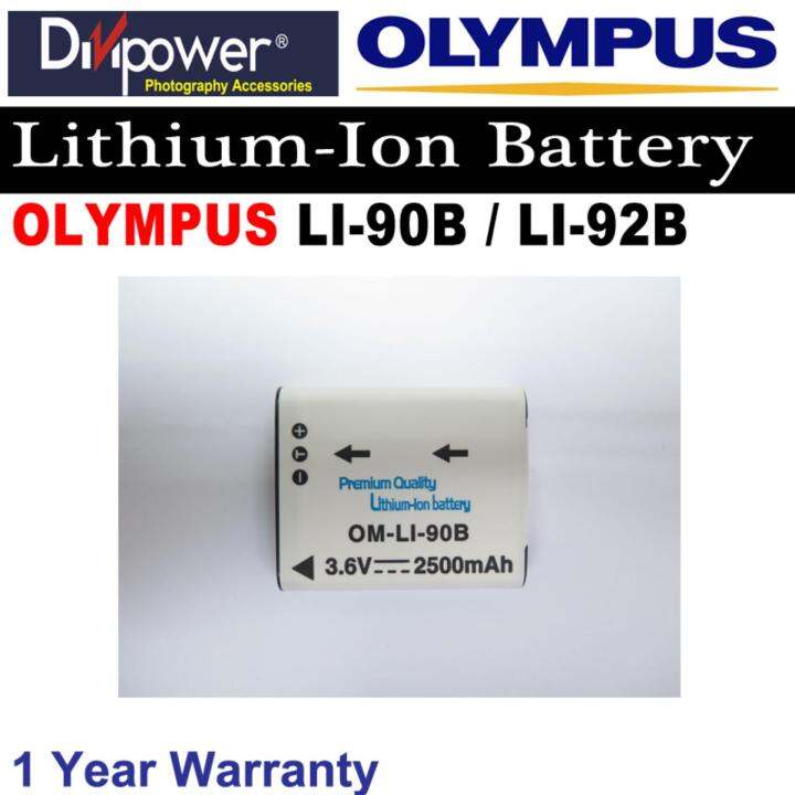 Olympus LI-90B / LI-92B Lithium-ion Battery For Olympus Camera By ...