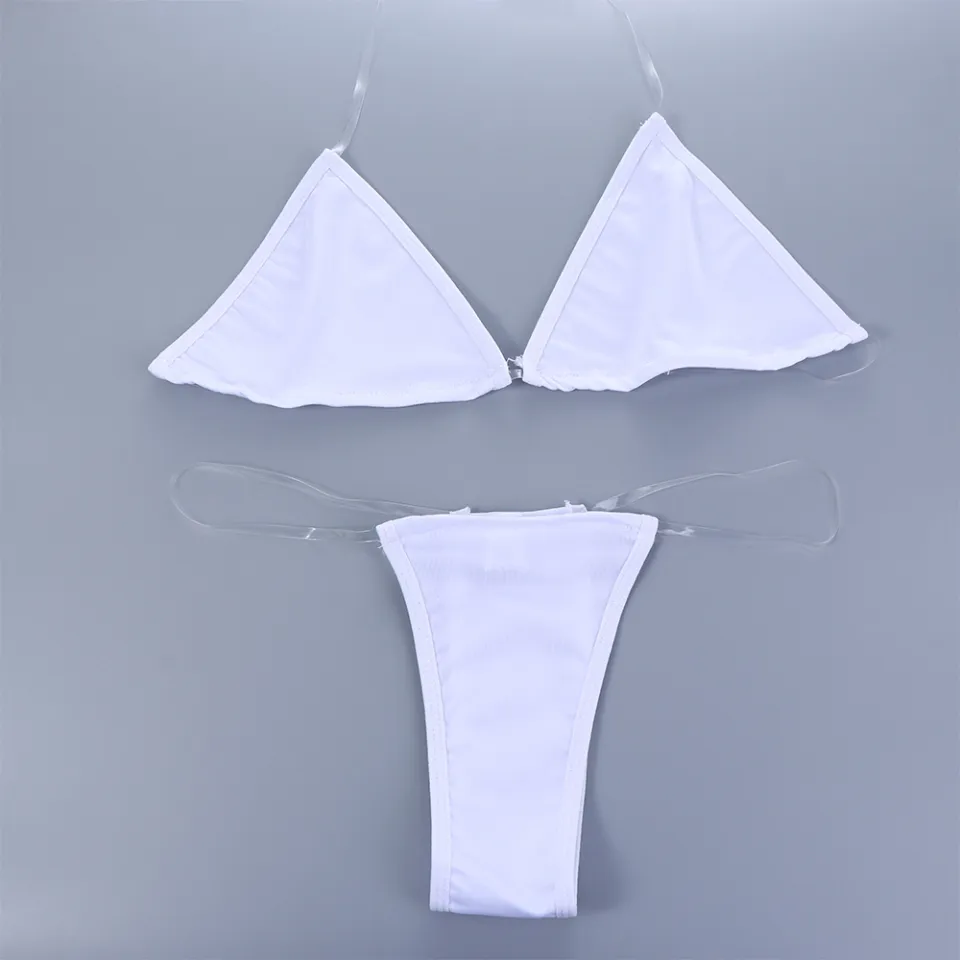 Shein white sexy swim underwear for bikini bottom underwear Shein putih  seksi berenang asas untuk seluar dalam parti bahagian bawah bikini, Women's  Fashion, Swimwear, Bikinis & Swimsuits on Carousell
