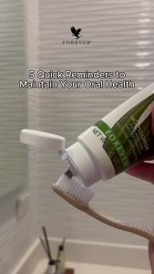 Forever Living - Forever Aloe Bright Toothgel 130g (1 PCS) Fluoride Free Natural Mint Flavor