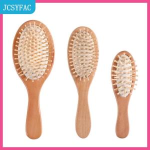 JCSYFAC  Gỗ túi khí lược chuyên nghiệp tóc chống mất mát Bàn Chải Massage Bàn chải tóc lược da đầu chăm sóc tóc lược