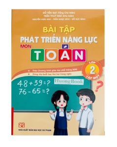 Sách - Bài tập phát triển năng lực môn toán lớp 2 -Tập 1